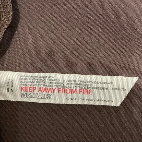 Free People intimately Truth or Square Bodysuit Small Brown Long sleeve Thong - Picture 12 of 12